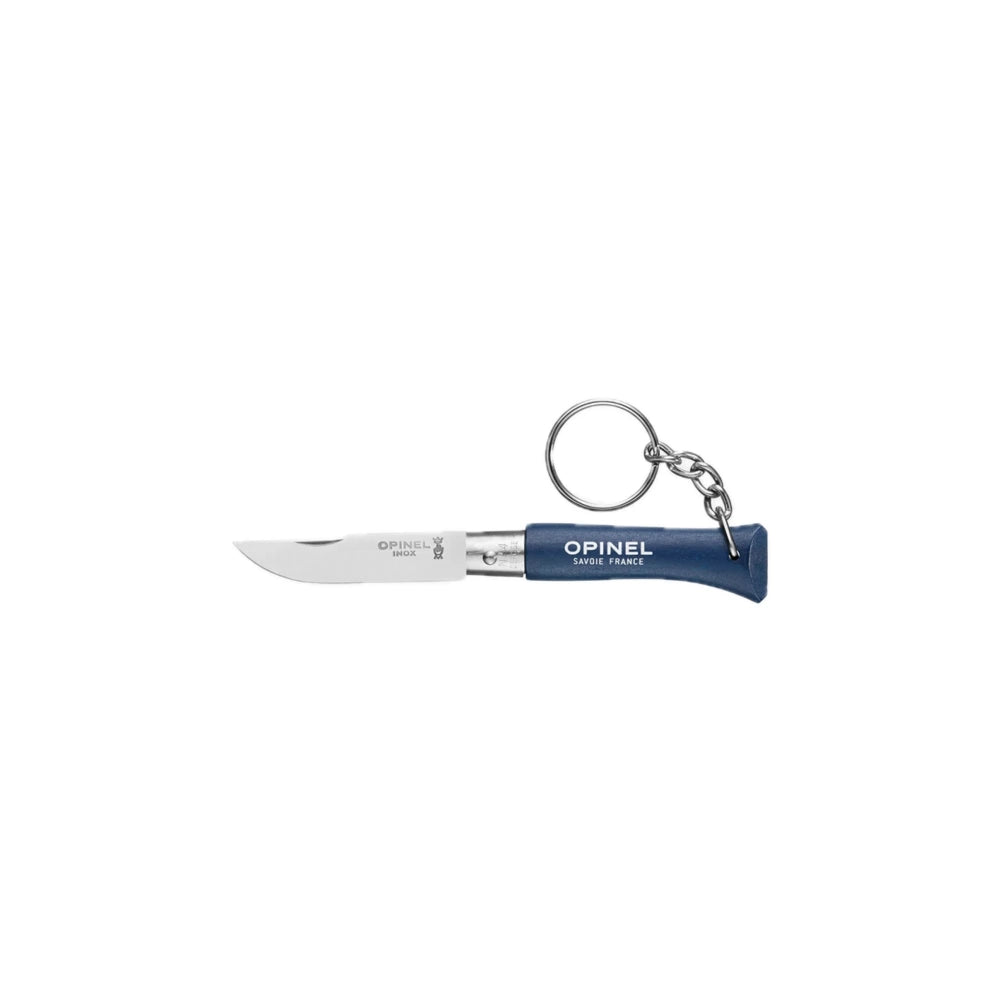 Kišeninis peilis Opinel Nr. 04 Dark Blue su pakabuku raktams