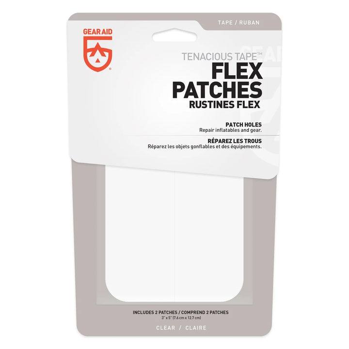 Taisymo lipdukai pripučiamam inventoriui Gear Aid Tenacious Tape Flex Patches