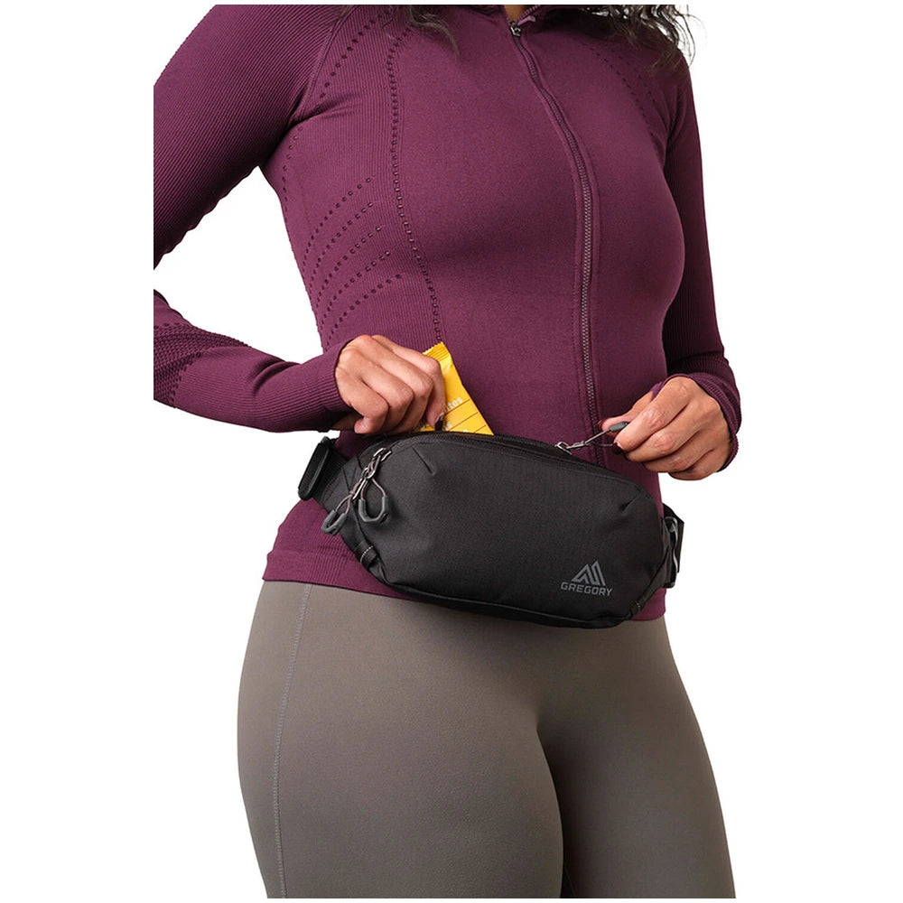 Krepšys ant juosmens Gregory Rhune Belt Bag, Carbon Black, O/S