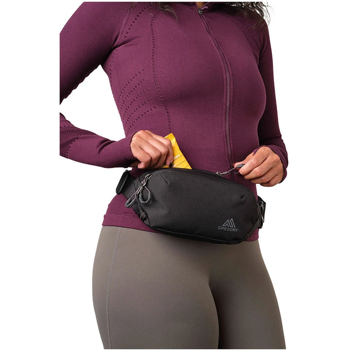 Krepšys ant juosmens Gregory Rhune Belt Bag, Carbon Black, O/S