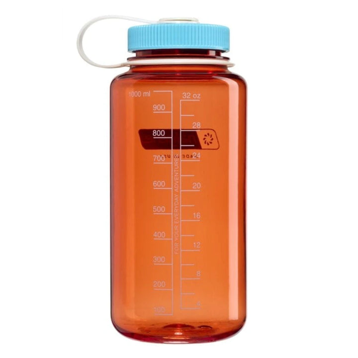 Gertuvė Nalgene 32oz Wide Mouth, Flame/Blue Atoll, 1L