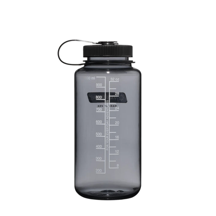 Gertuvė Nalgene 32oz Wide Mouth, Gray/Black, 1L