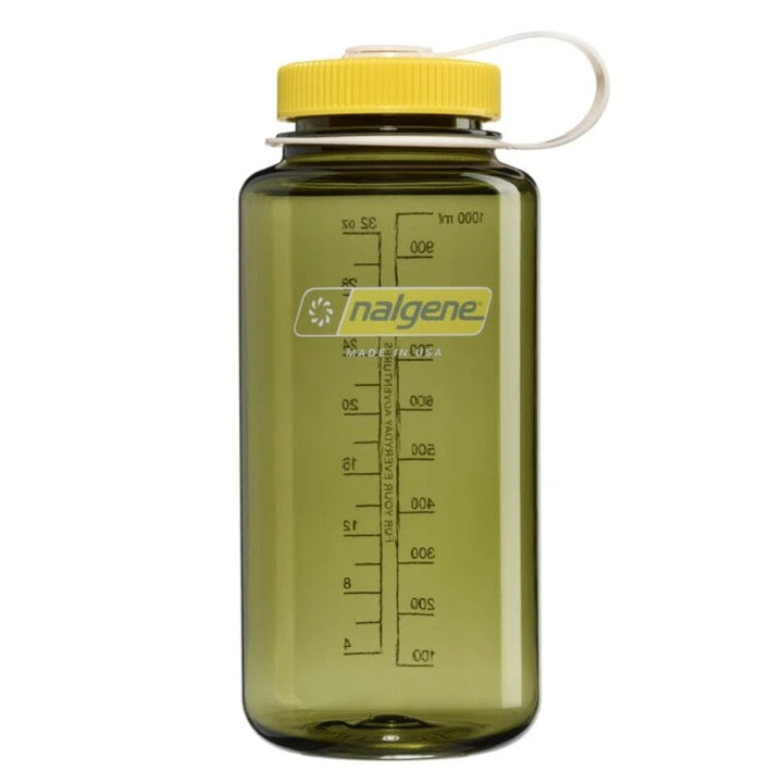 Gertuvė Nalgene 32oz Wide Mouth, Oil Green/Freesia, 1L
