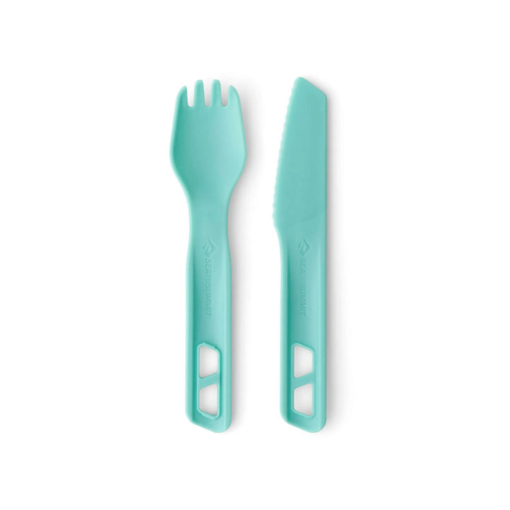 Valgymo įrankiai Sea To Summit Passage Cutlery Set - 2pc., Blue