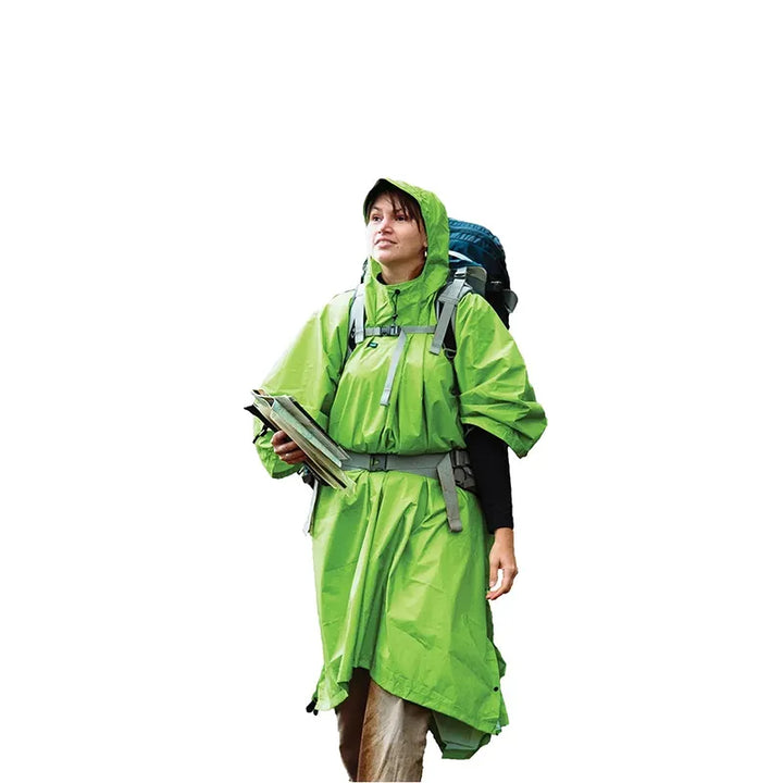 Skraistė nuo lietaus Sea to Summit Nylon Tarp Poncho - Green