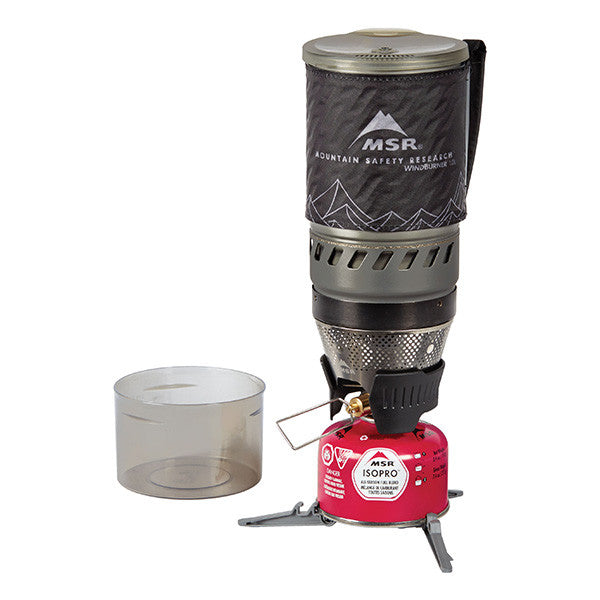 Turistinė dujinė viryklė MSR Windburner 1.0L Personal Stove System, Black