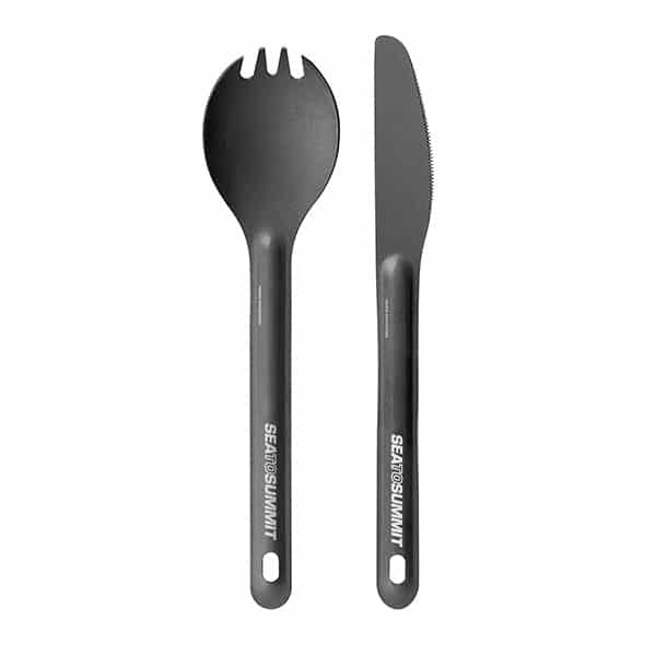 Valgymo įrankis Sea To Summit AlphaLight Cutlery Set 2pc.