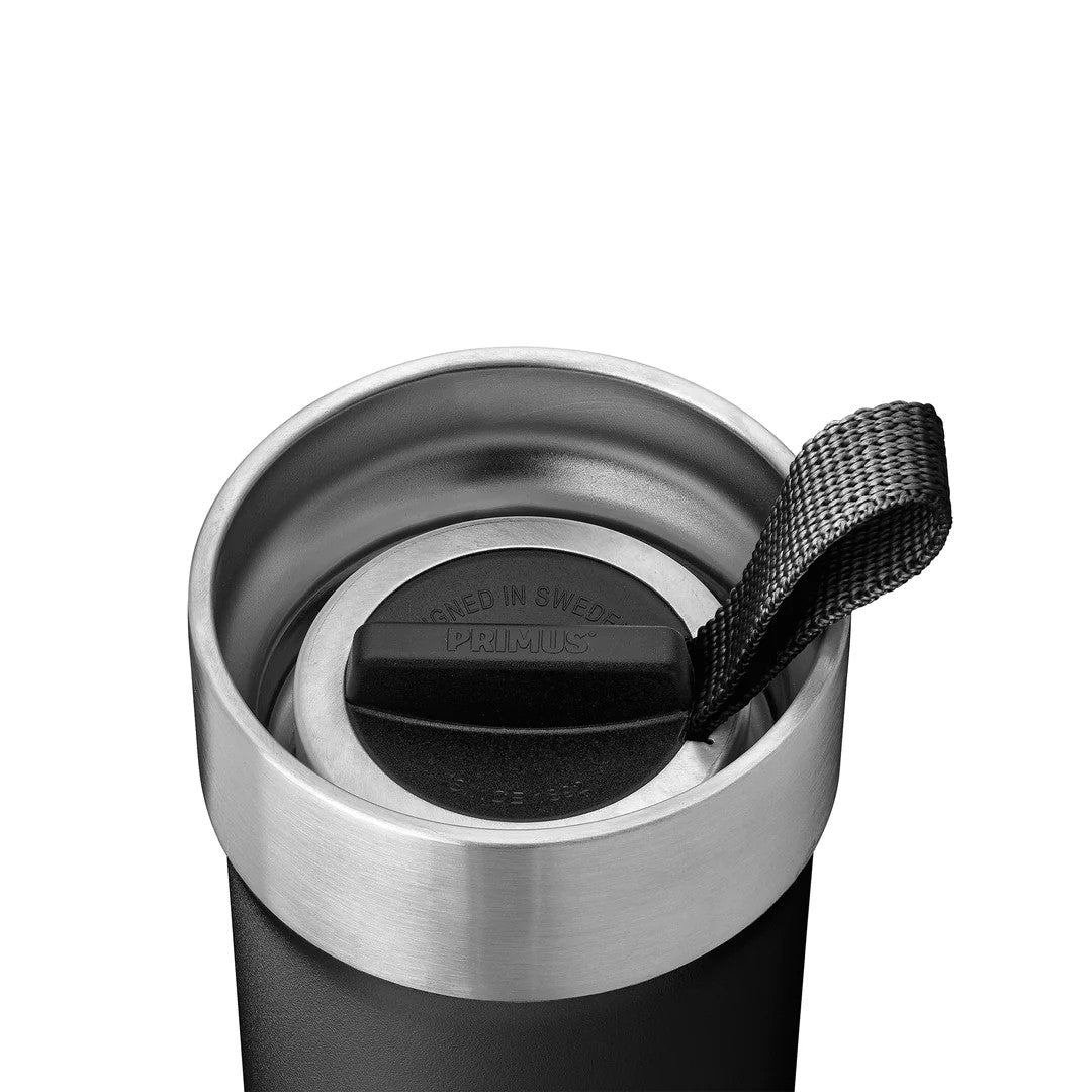 Termo puodelis Primus Slurken Vacuum Mug 0.4L, Black