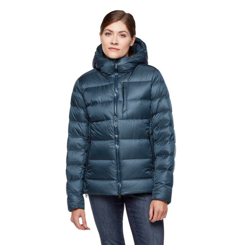 Mot. striukė Black Diamond W Vision Down Parka, Azurite