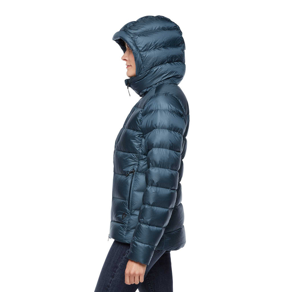Mot. striukė Black Diamond W Vision Down Parka, Azurite