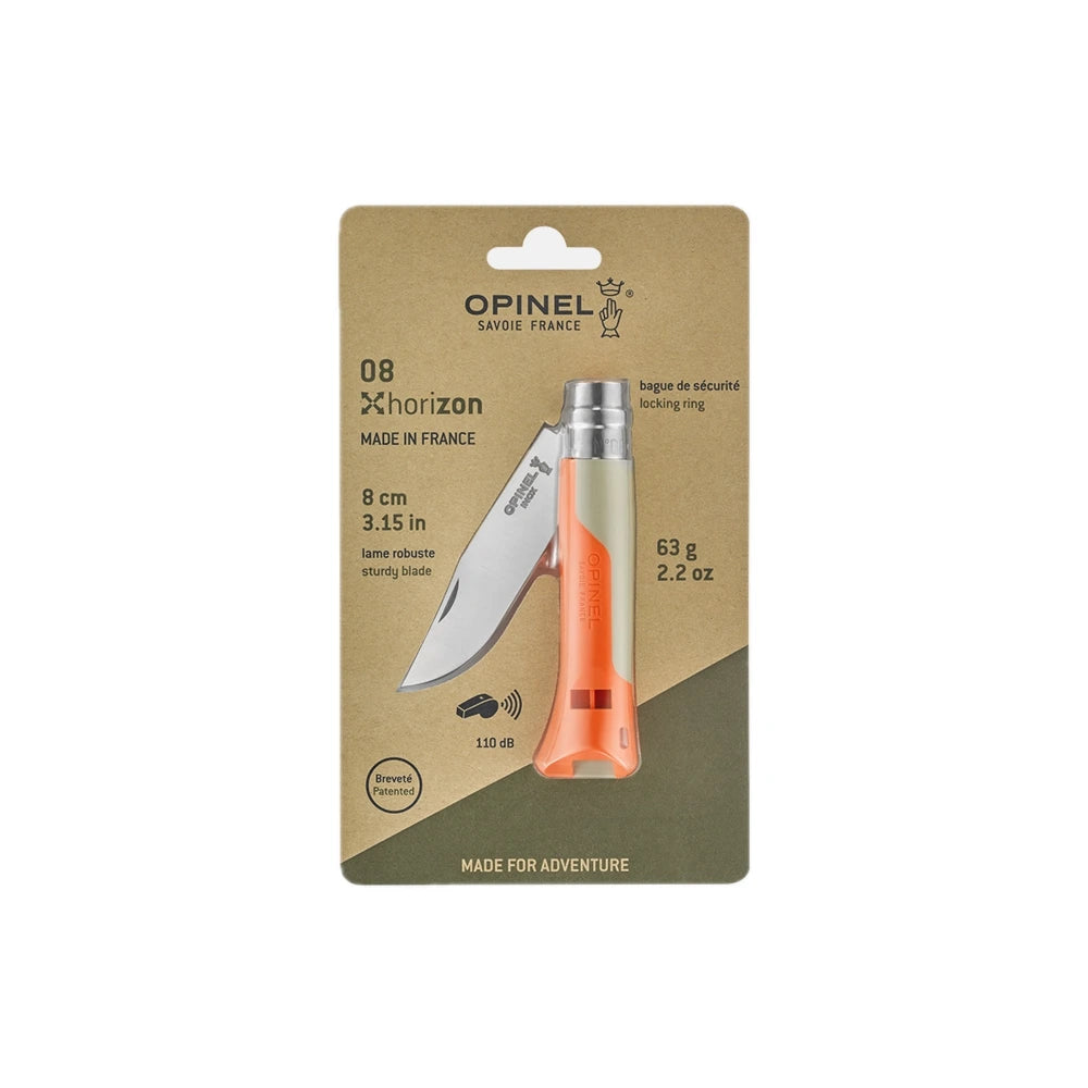 Kišeninis peilis Opinel Nr. 08 Horizon, Orange