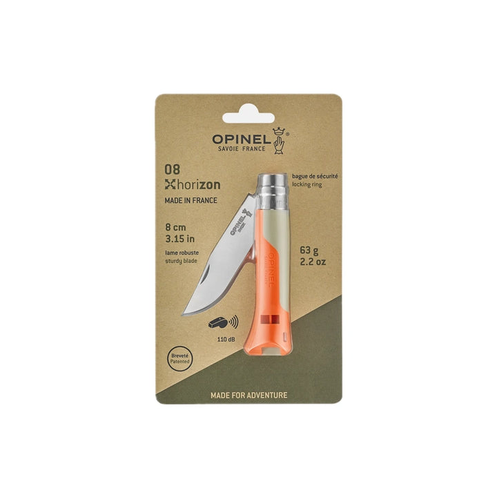 Kišeninis peilis Opinel Nr. 08 Horizon, Orange