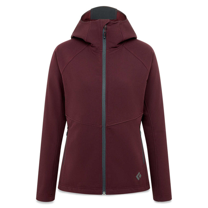 Mot. džemperis Black Diamond W Elemental Hoody, Bordeaux