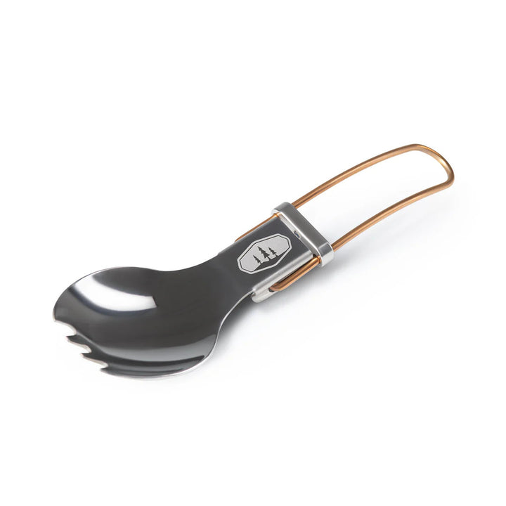Valgymo įrankis GSI Outdoors Glacier Folding Spork, Orange