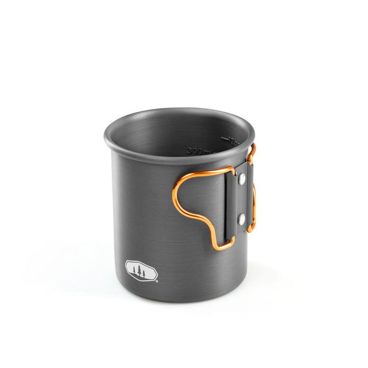 Puodelis GSI Outdoors Halulite 14oz. Aluminum Bottle Cup