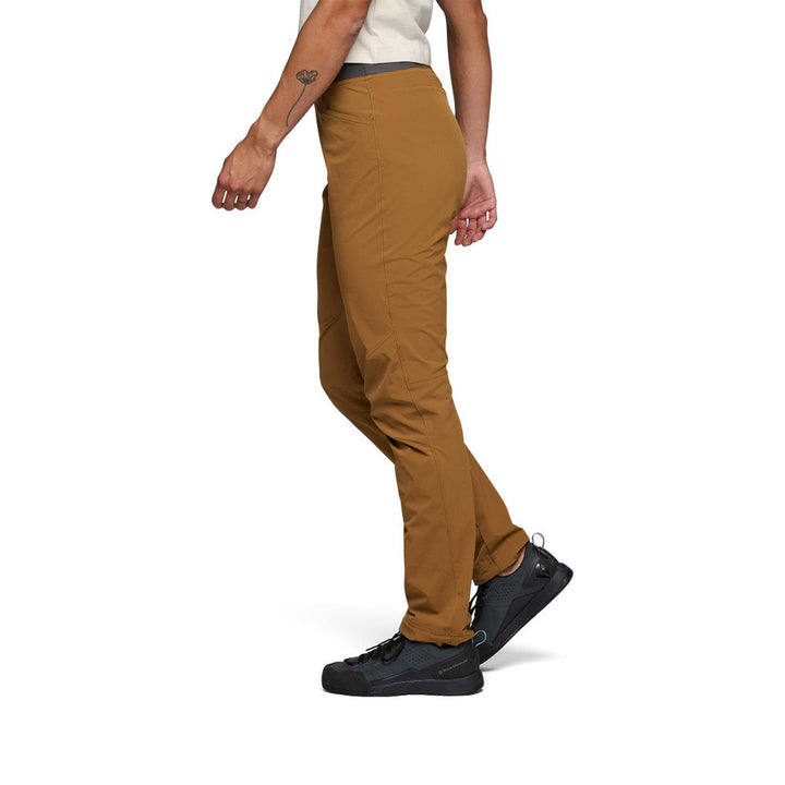 Mot. kelnės Black Diamond W Alpine Light Pants, Dark Curry