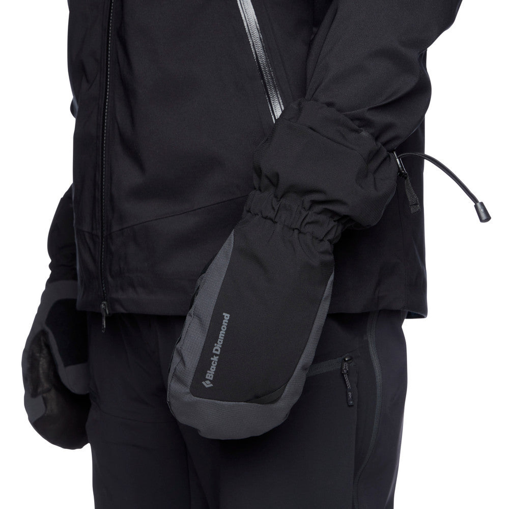 Pirštinės Black Diamond Glissade Mitts, Black