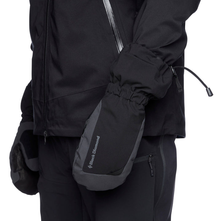 Pirštinės Black Diamond Glissade Mitts, Black