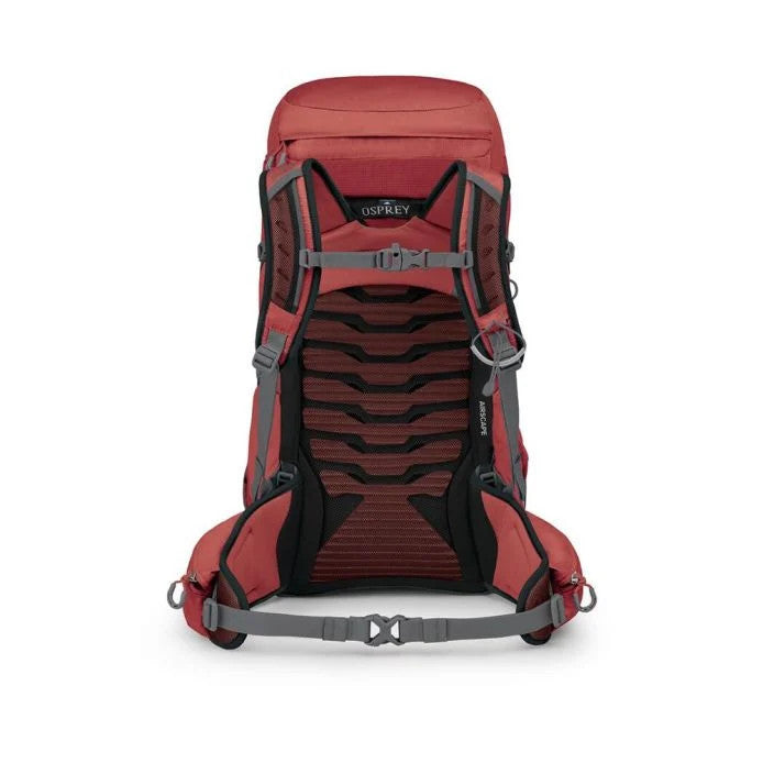 Kuprinė Osprey Tempest 33, Red Pampas Coal Grey, O/S