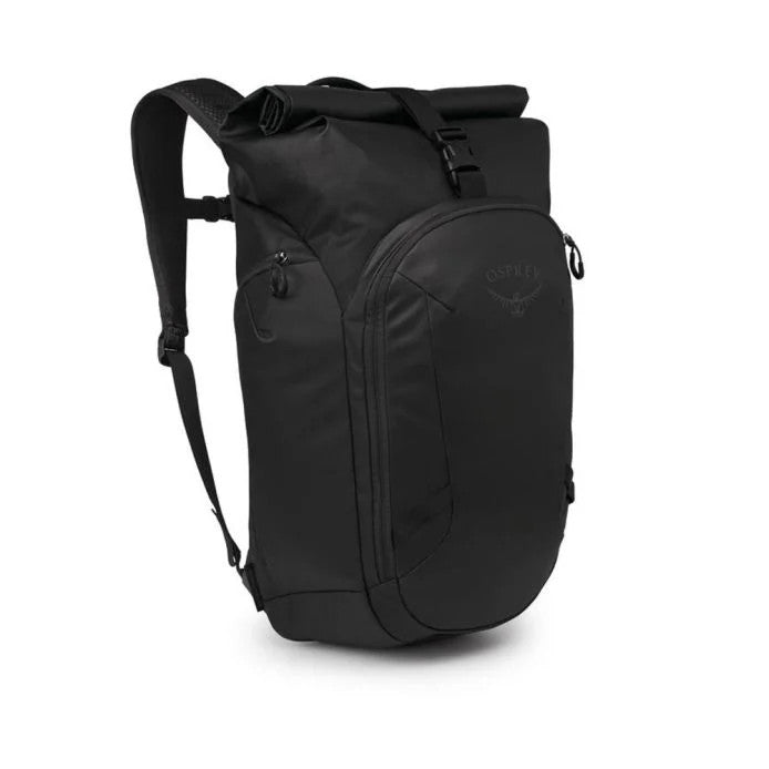 Kuprinė Osprey Transporter Roll Top, Raven Black, O/S