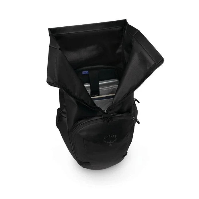 Kuprinė Osprey Transporter Roll Top, Raven Black, O/S