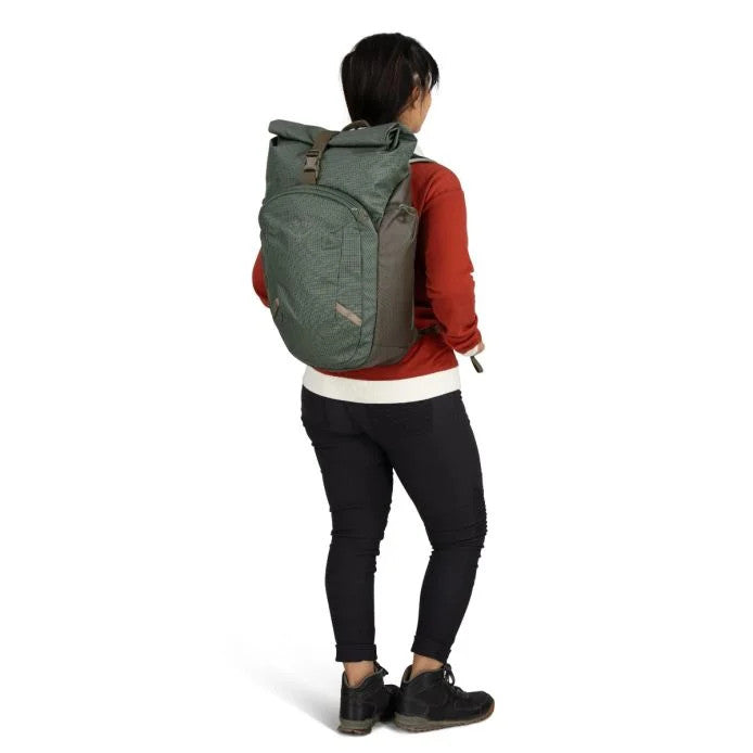 Kuprinė Osprey Transporter Roll Top, Pine Leaf Earl Grey, O/S