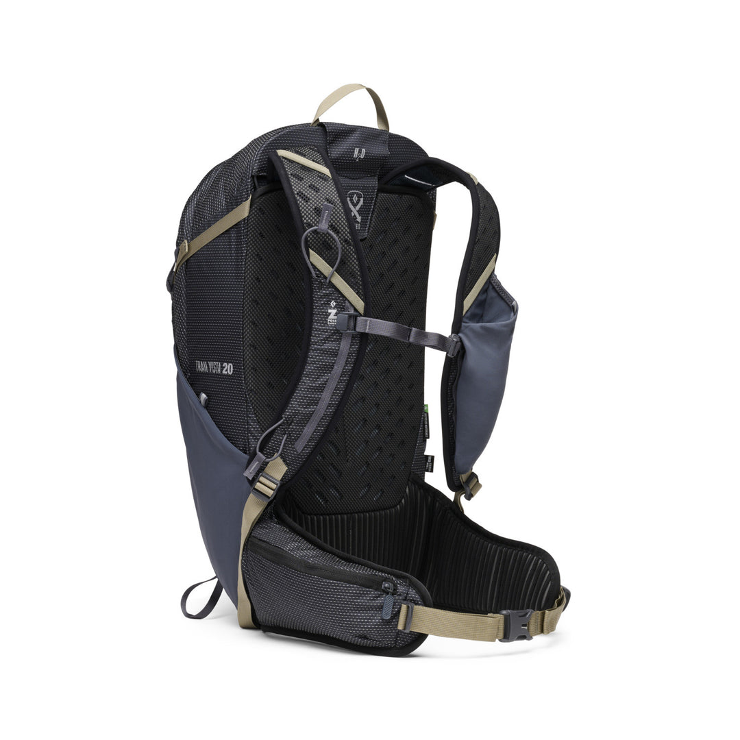 Kuprinė Black Diamond Trail Vista 20, Black Carbon, S/M