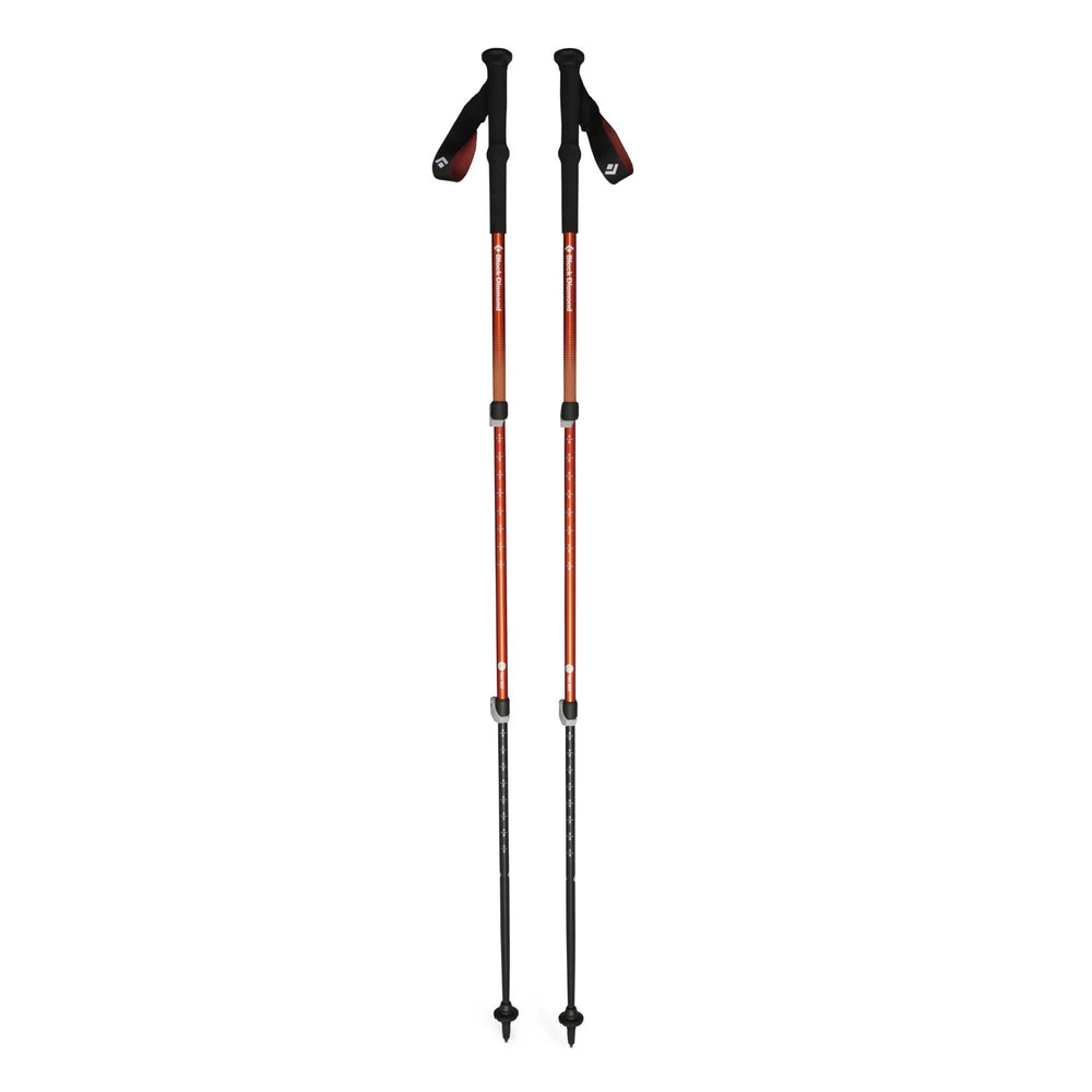 Trekingo lazdos Black Diamond Trail Back, Burnt Sienna