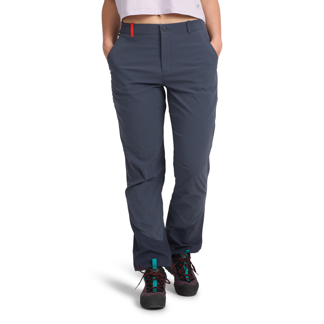 Mot. kelnės Black Diamond W Pursuit Hybrid Pants, Charcoal