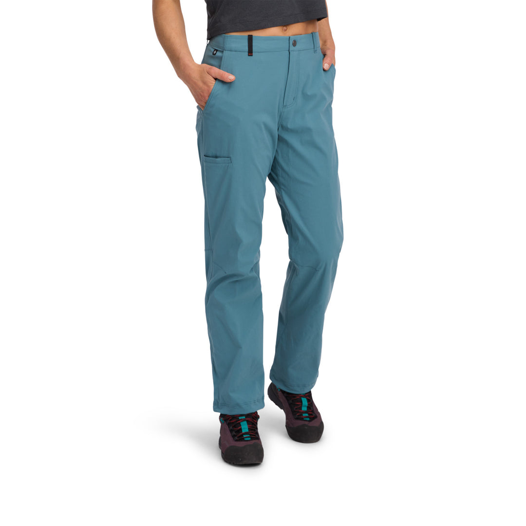 Mot. kelnės Black Diamond W Pursuit Pants, Creek Blue