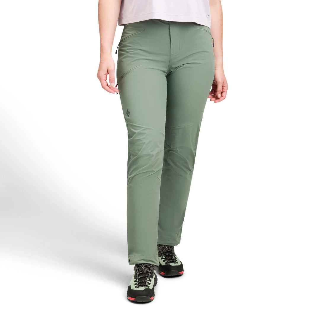Mot. kelnės Black Diamond W Alpine Light Pants, Laurel Green