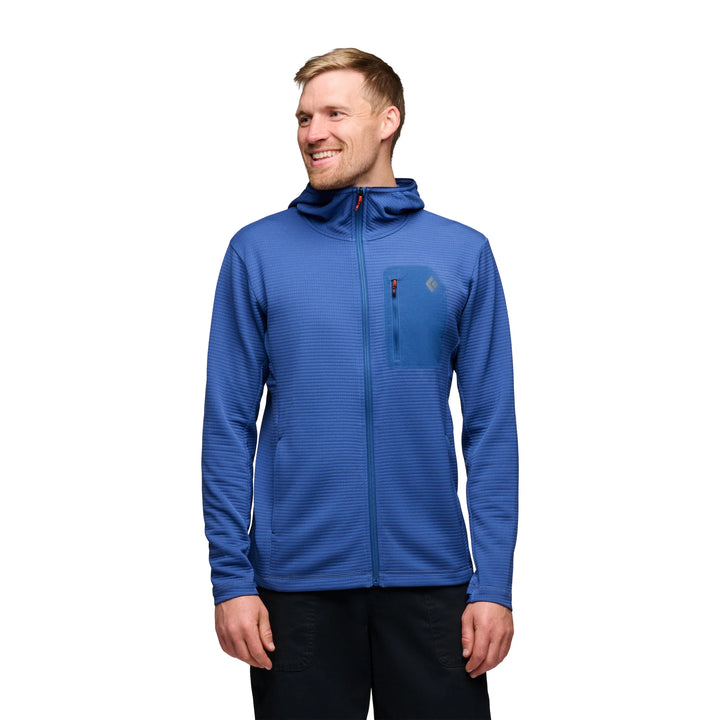 Vyr. džemperis Black Diamond Diverge FZ Hoody, Twilight Blue