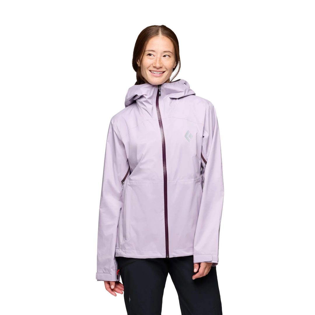 Mot. striukė Black Diamond W Fineline Stretch Shell, Dusk Violet