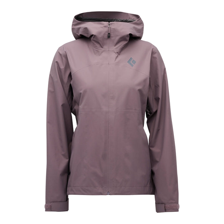 Mot. striukė Black Diamond W Strataline Stretch Shell, Dark Mauve