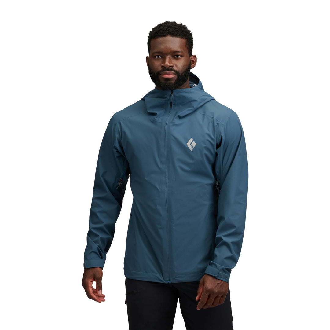 Vyr. striukė Black Diamond M Strataline Stretch Shell, Midnight Blue