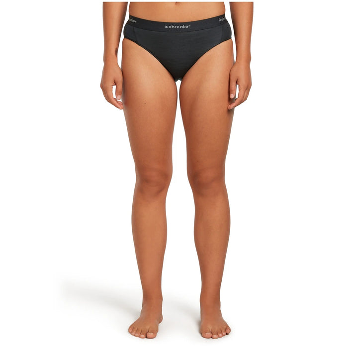 Mot. apatiniai Icebreaker W Merino Blend 125 Cool-Lite Sprite Hipster, Black