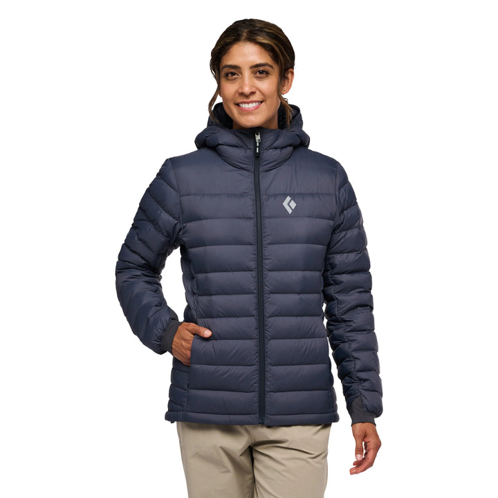 Mot. striukė Black Diamond W Access Down 2.0 Hoody, Charcoal
