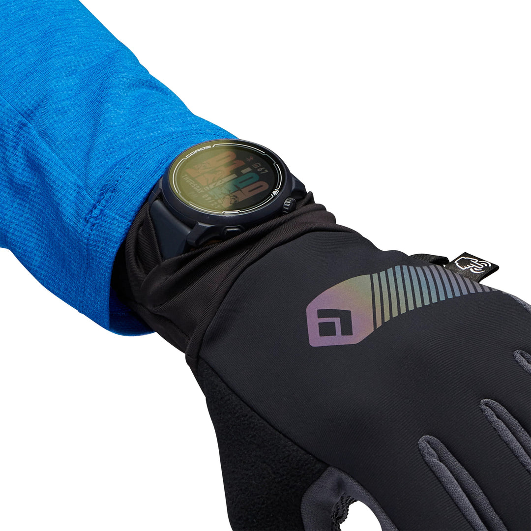 Pirštinės Black Diamond Hybrid Light Gloves, Black Carbon