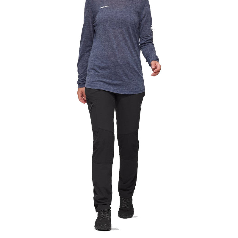 Mot. kelnės Mammut Runbold Guide SO W, Black