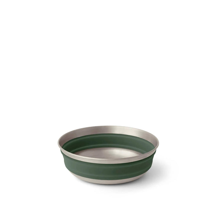 Dubenėlis Sea To Summit Detour Stainless Steel Collapsible Bowl. Green, M