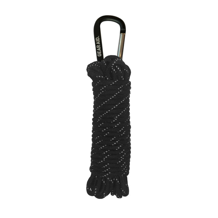 Virvė Gear Aid Heavy-Duty 550 Paracord, 9m, Reflective Black