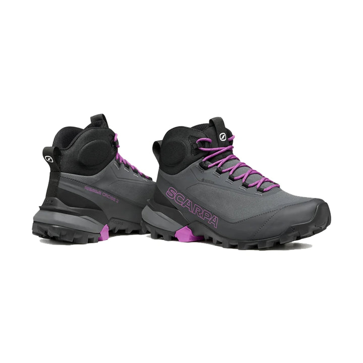 Mot. batai Scarpa Ribelle Cross 2 Mid GTX Wmn, Dark Gray Purple