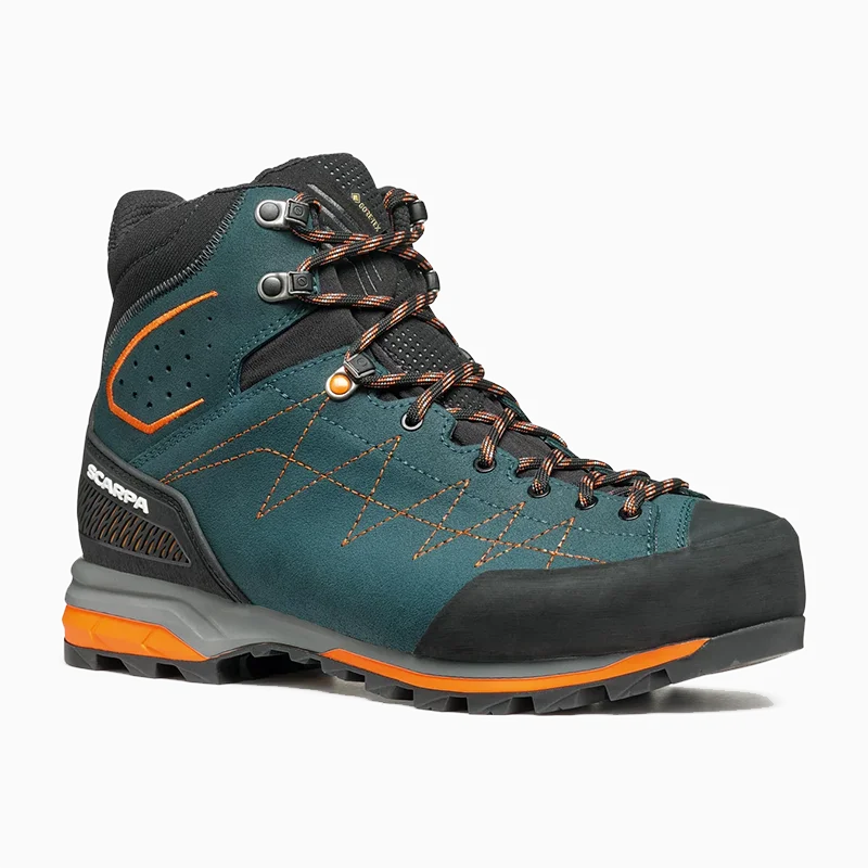 Vyr. batai Scarpa Zodiac TRK GTX, Petrol Rust Orange