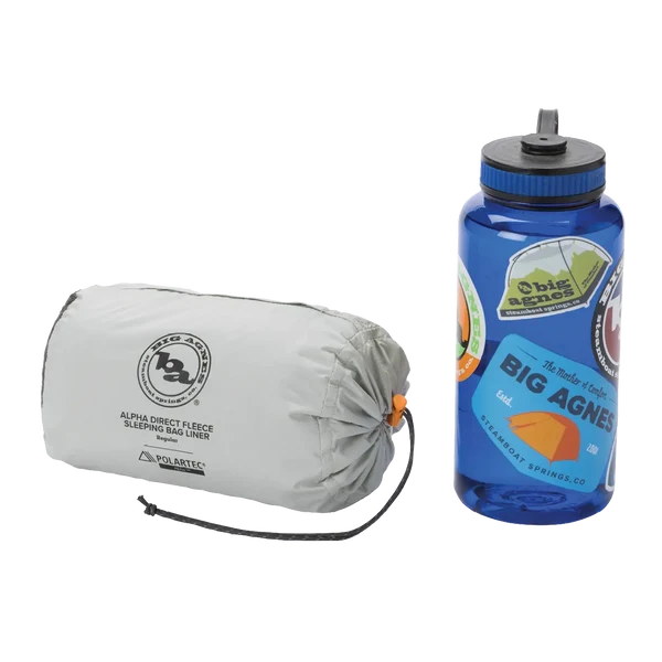 Įdėklas miegmaišiui Big Agnes Alpha Direct Fleece Sleeping Bag Liner, Long