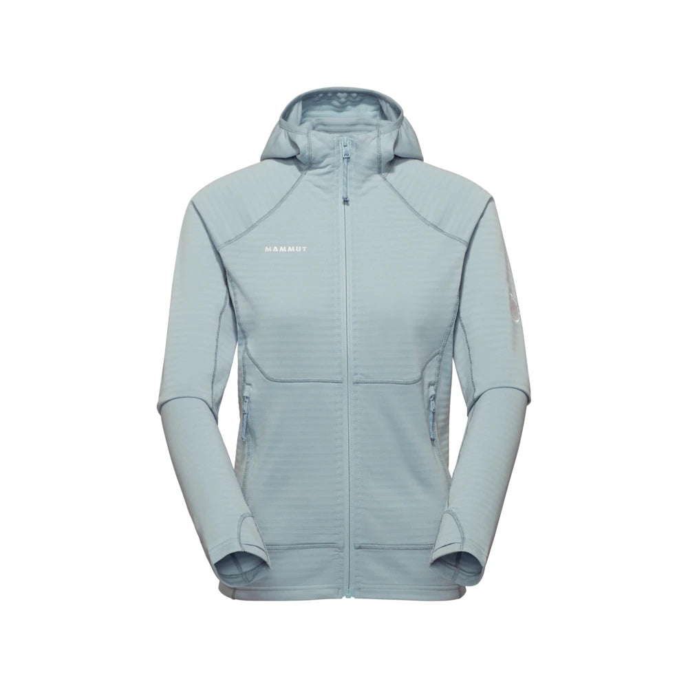 Mot. džemperis Mammut Taiss ML Hooded W, Nebla