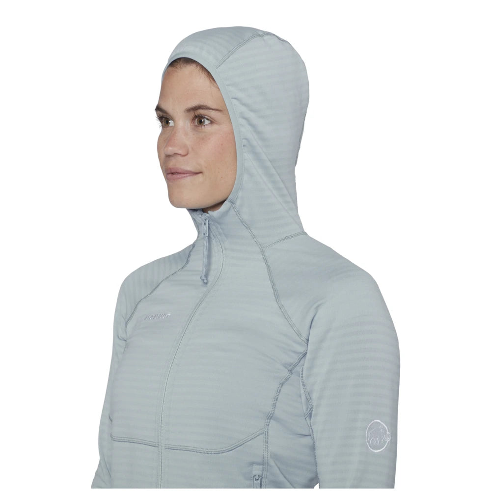 Mot. džemperis Mammut Taiss ML Hooded W, Nebla