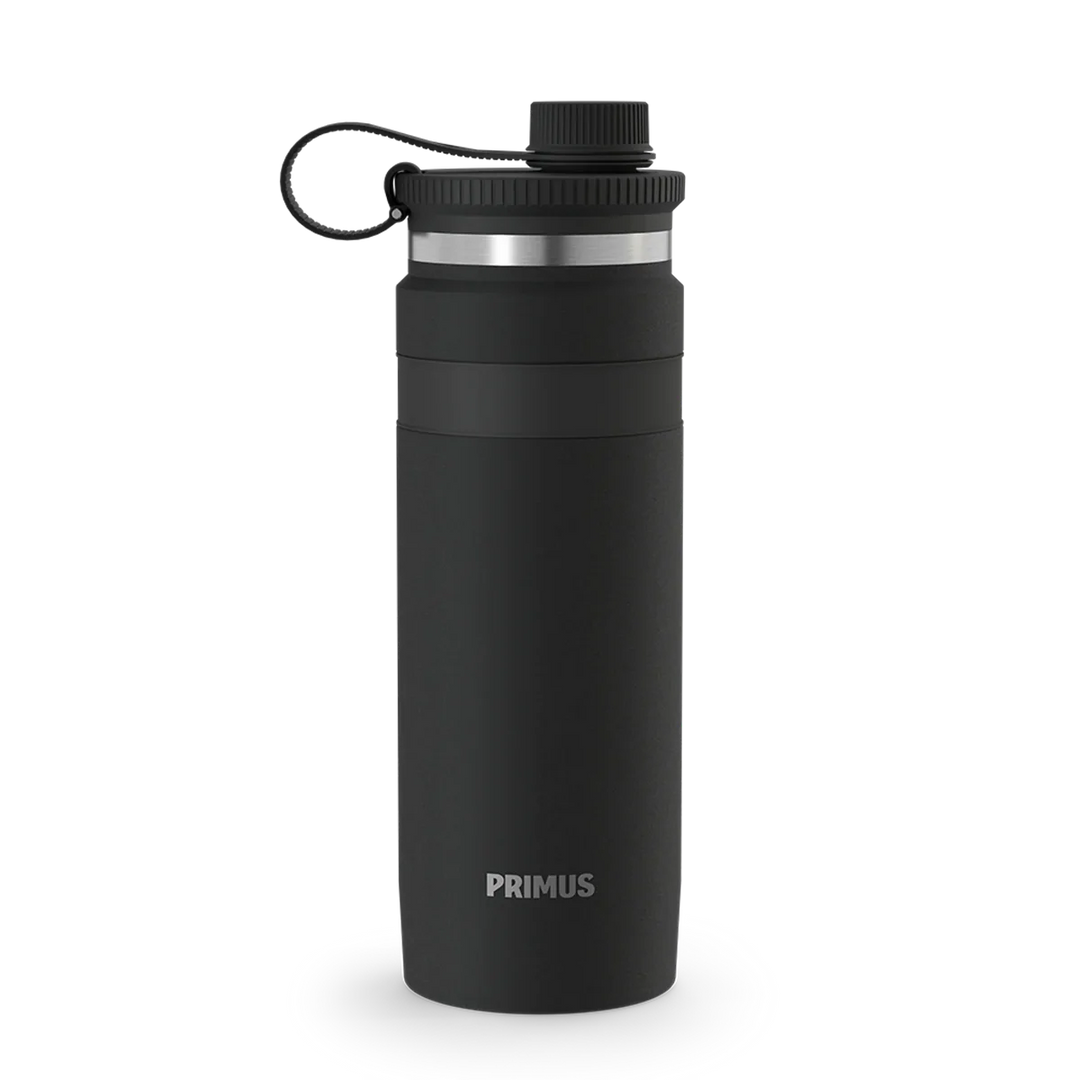 Termo gertuvė Primus Mika Wide Insulated Bottle Drink Cap 0,75L, Cliffside Ash